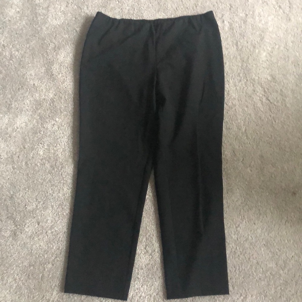 JJill Black pull on ponte pant